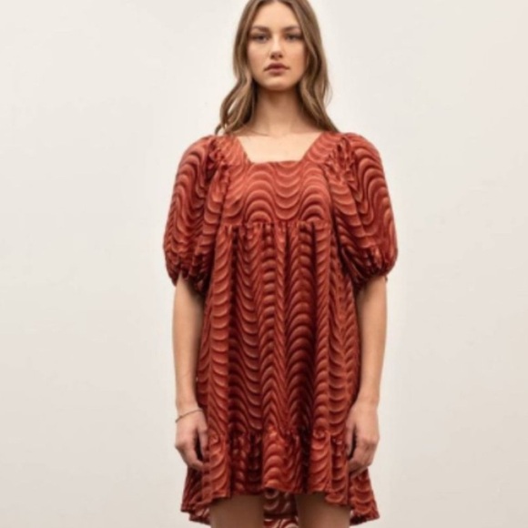 Moon River Dresses & Skirts - NWT Anthropologie Moon River Velvet Square Neck Dress Size M